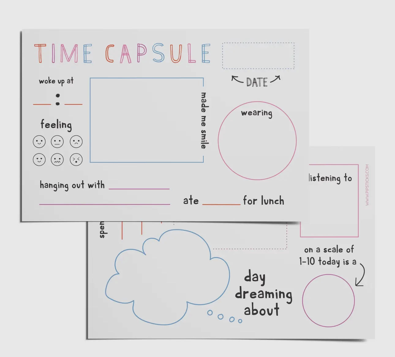 Time Capsule Notecards